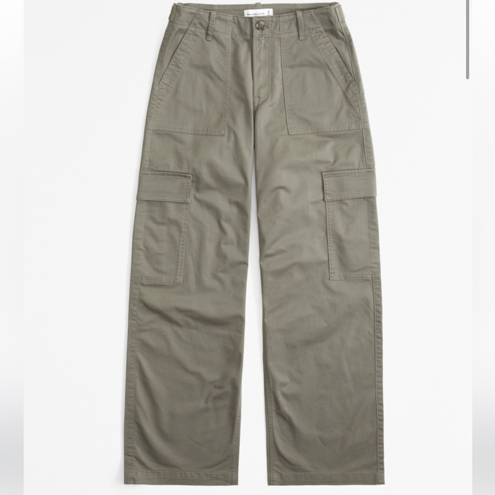 Abercrombie low rise loose cargo pants - curve love